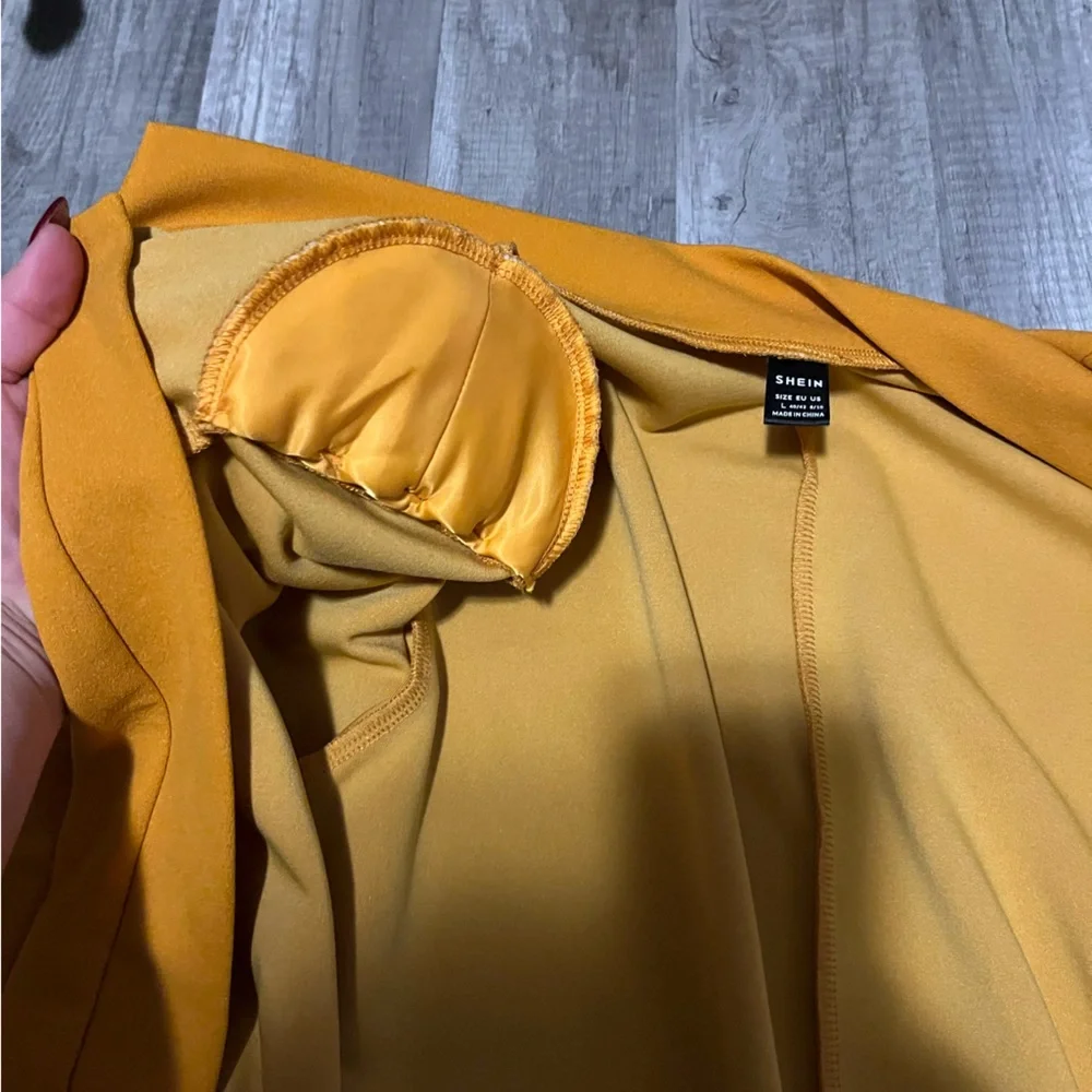 Women’s Blazer Jacket Size Large (With Shoulder pads) - Picture 8 of 12